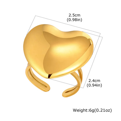 Vnox Stainless Steel Open Ring,Minimalist Irregular Bow Star Sunflower Plant Elements Curved Ring,Finger Jewelry Cute Gifts