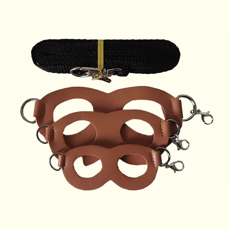 Small Animal Harness & Leash Set | Adjustable Escape-Proof Sugar Glider Gear