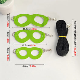 Small Animal Harness & Leash Set | Adjustable Escape-Proof Sugar Glider Gear