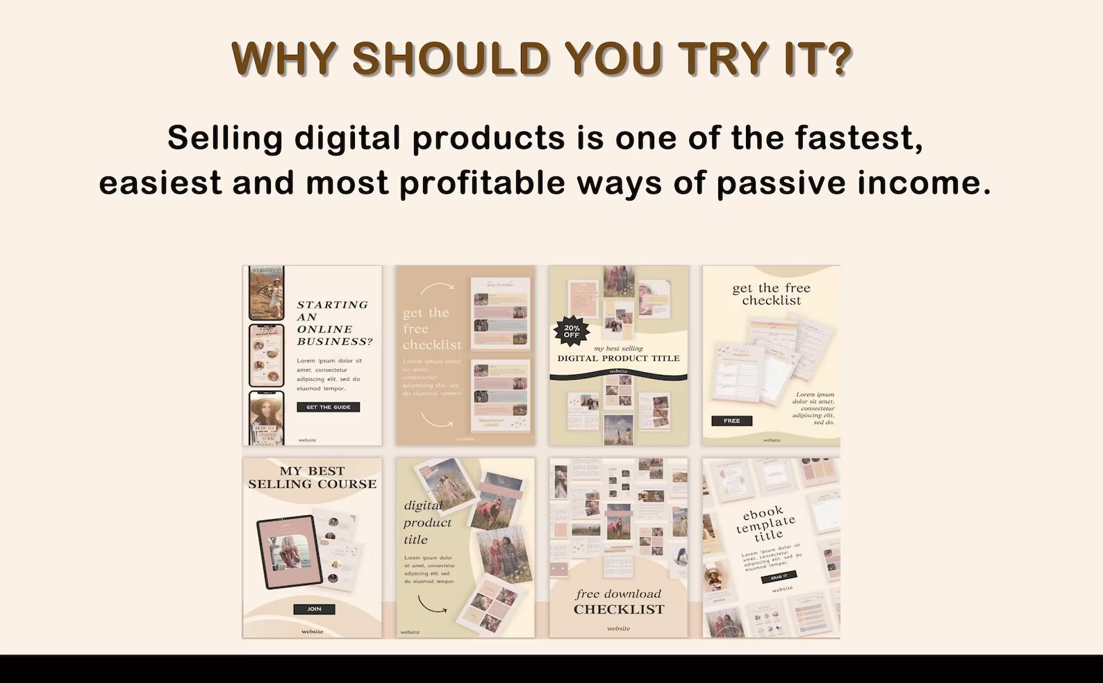 Unlock over 100,000 creative digital product ideas to sell on Etsy, Shopify, or Gumroad! Perfect for beginners