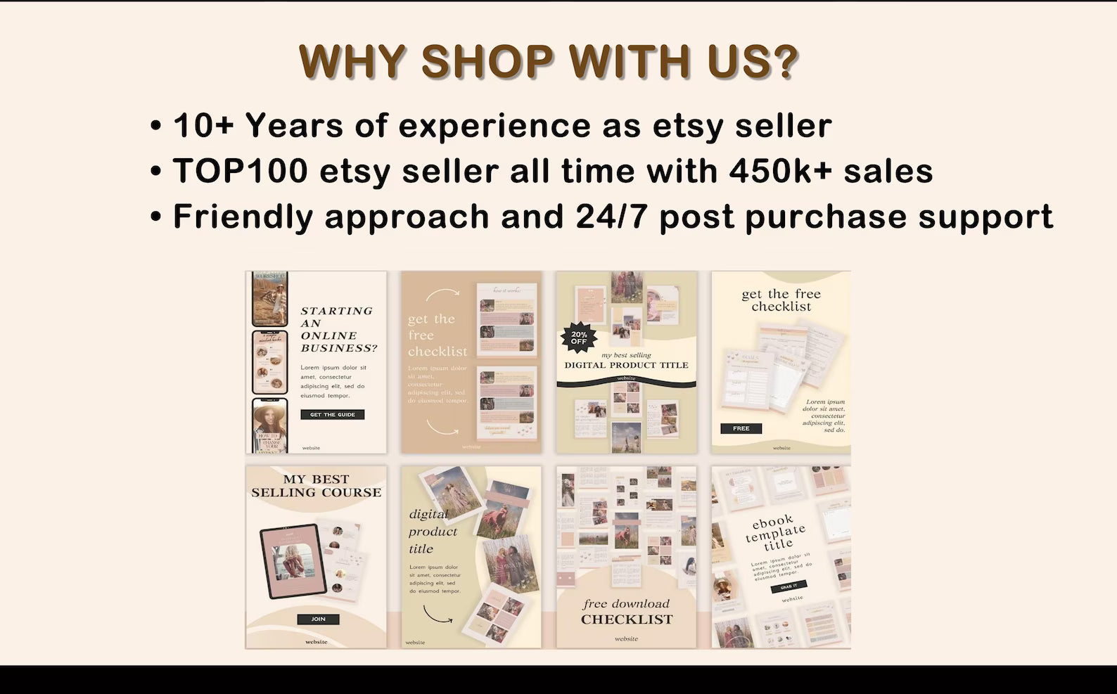 Unlock over 100,000 creative digital product ideas to sell on Etsy, Shopify, or Gumroad! Perfect for beginners