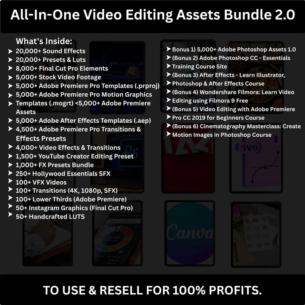 80+ Million PLR & MRR Digital Product Bundle | Canva Templates, Courses, Printables, Ebooks & More | Instant