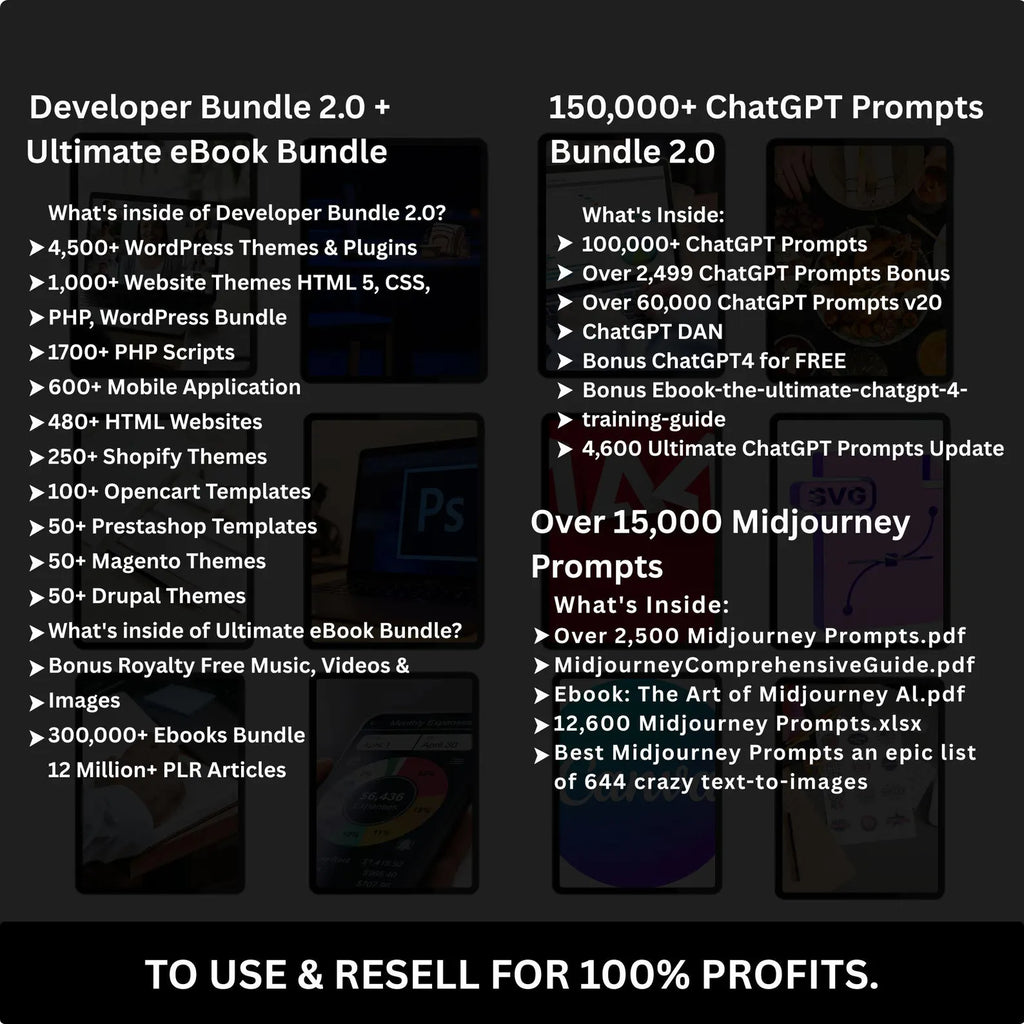 80+ Million PLR & MRR Digital Product Bundle | Canva Templates, Courses, Printables, Ebooks & More | Instant