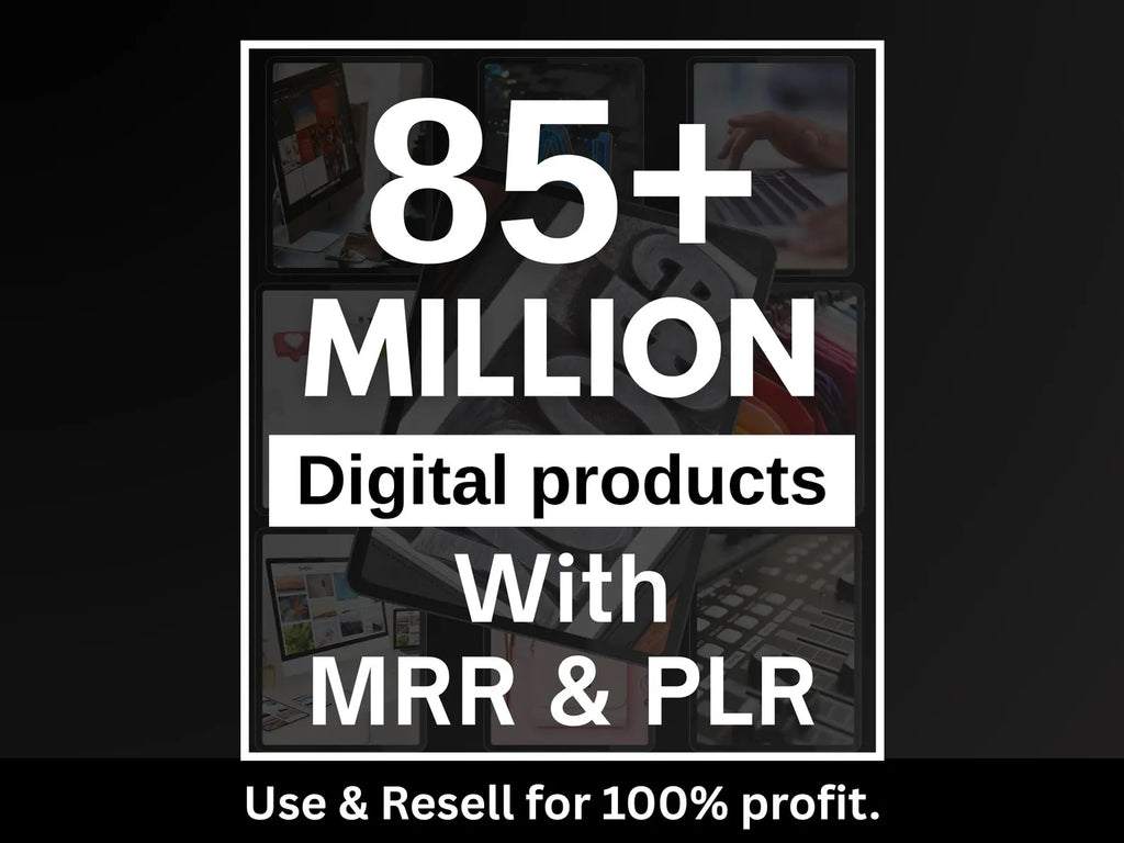 80+ Million PLR & MRR Digital Product Bundle | Canva Templates, Courses, Printables, Ebooks & More | Instant