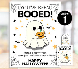 You've Been Boo'd Printable Halloween Kit, I've Been Booed Coworker Edition, You've Been Booed Printable, Halloween Boo Game, Booed Bundle