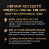 300,000+ Ebooks Mega Bundle PLR