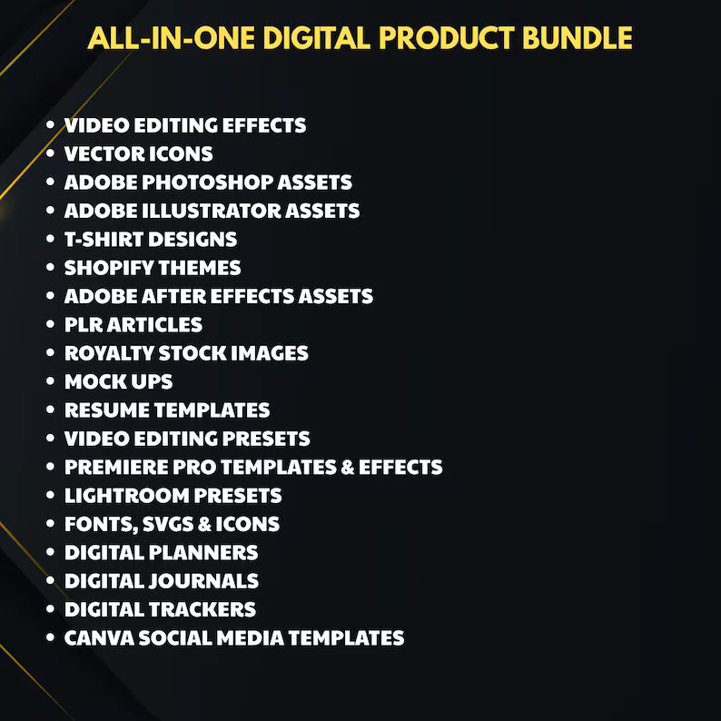 170M+ Digital Products Bundle | PLR & MRR Rights Included
