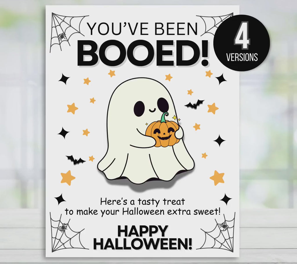 You've Been Boo'd Printable Halloween Kit, I've Been Booed Coworker Edition, You've Been Booed Printable, Halloween Boo Game, Booed Bundle